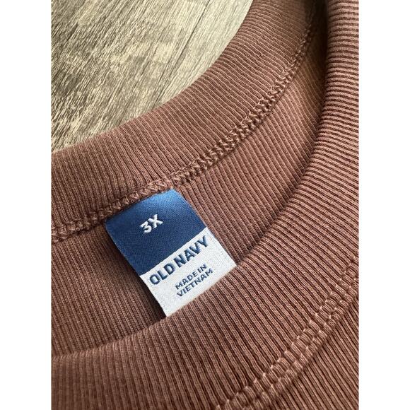 Old Navy 3X Sleeveless Shift Dress Comfortable Pink Brown Lot Of 2 House Dress - Picture 6 of 10